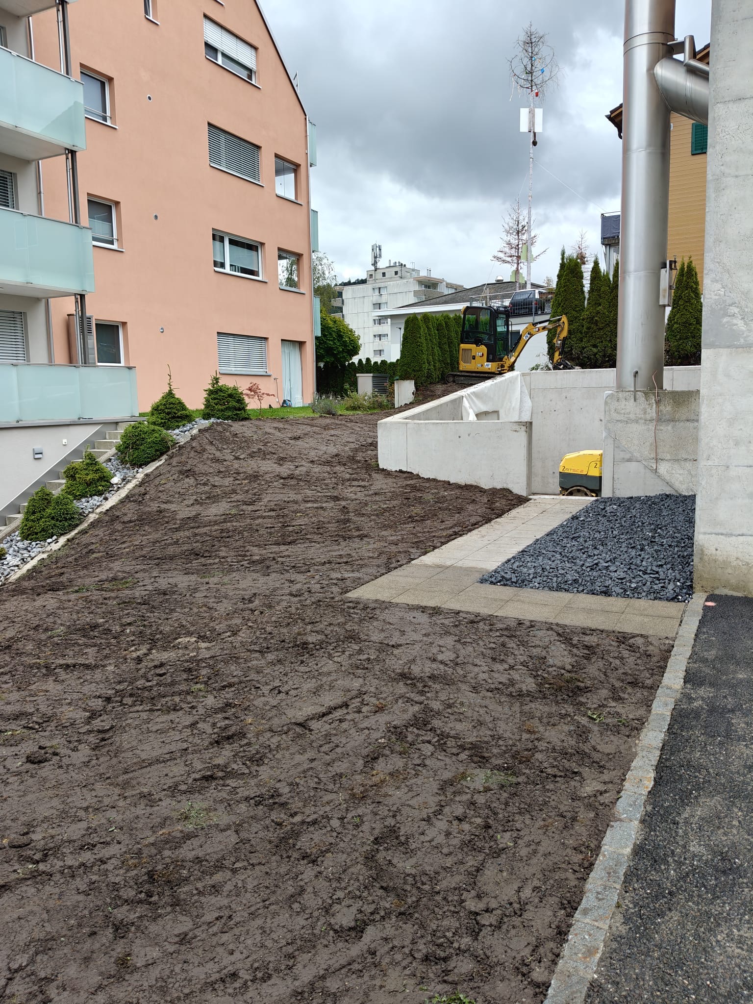 Umgebung mit Abschluss